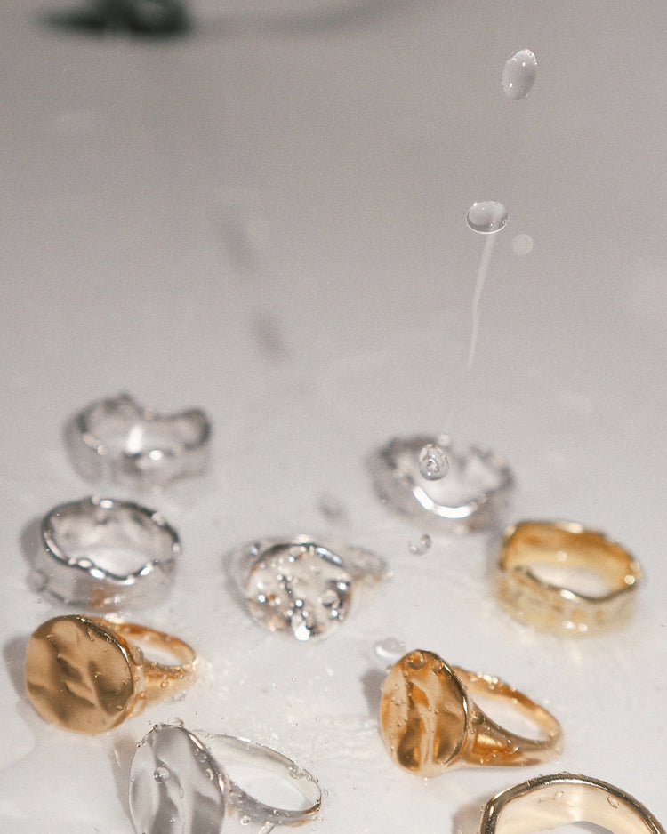 'Océane' Ripple Ring