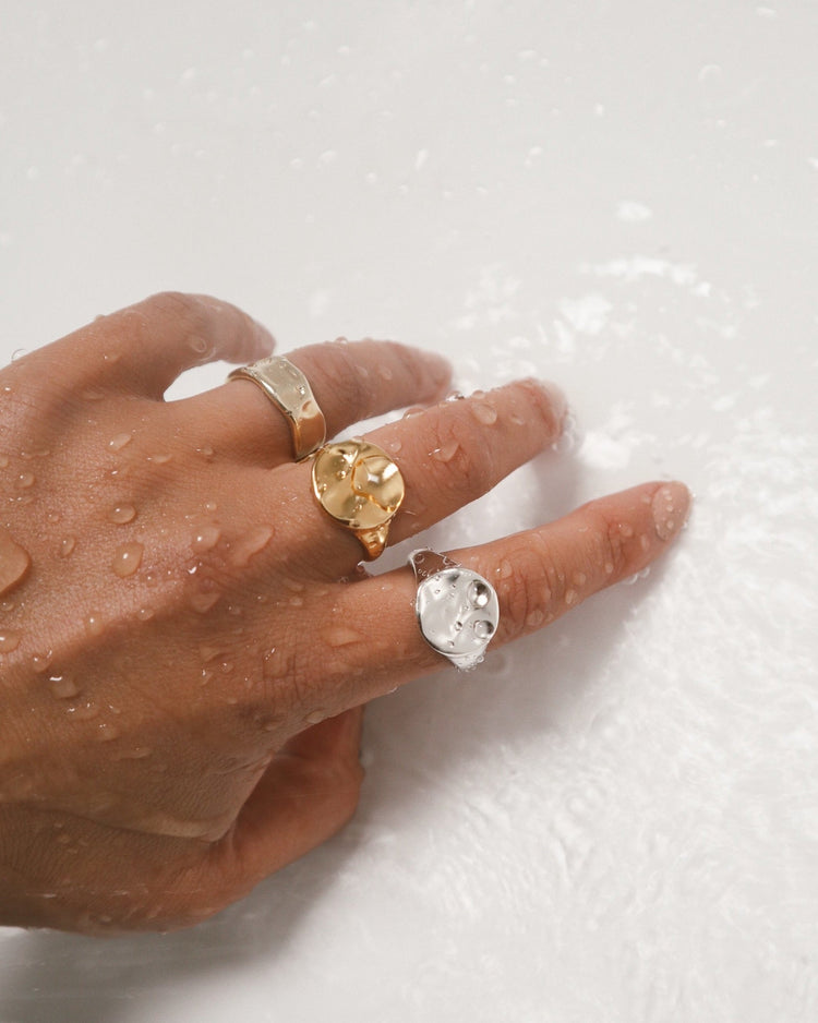 'Océane' Ripple Ring