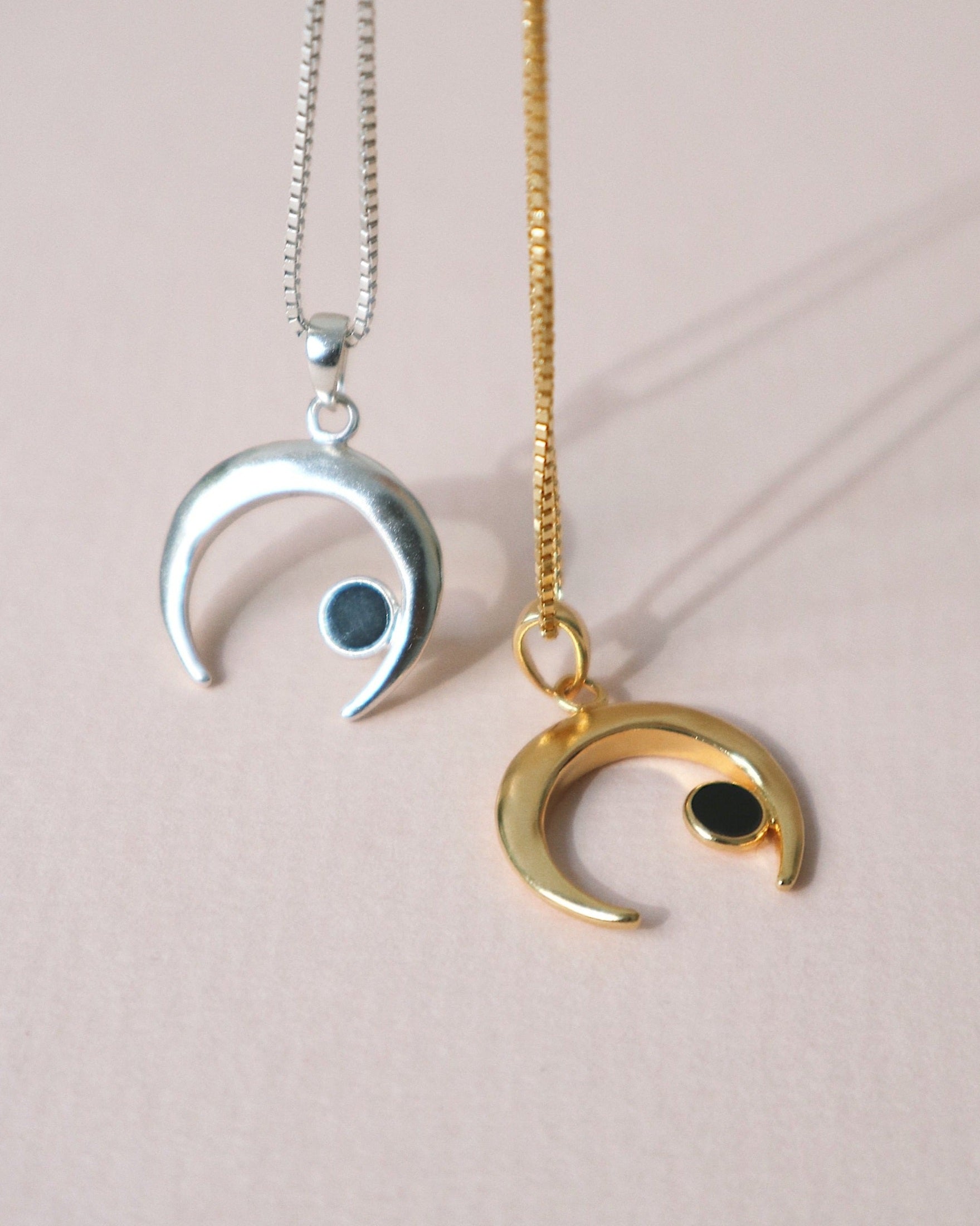 'Goddess' Moon Chain Necklace