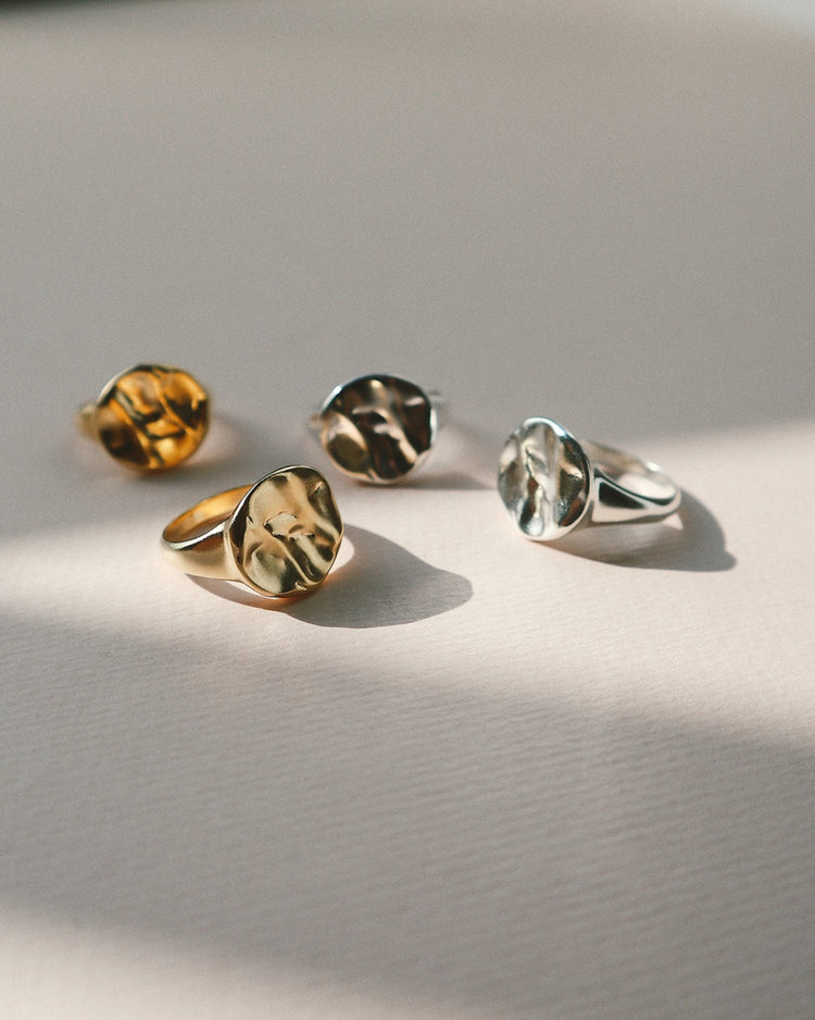 'Océane' Ripple Ring