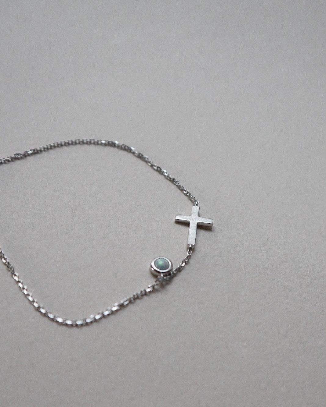 Cross Chain Bracelet