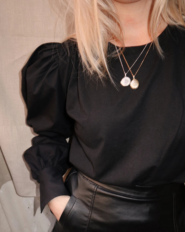 'Look Inside' Circle Locket