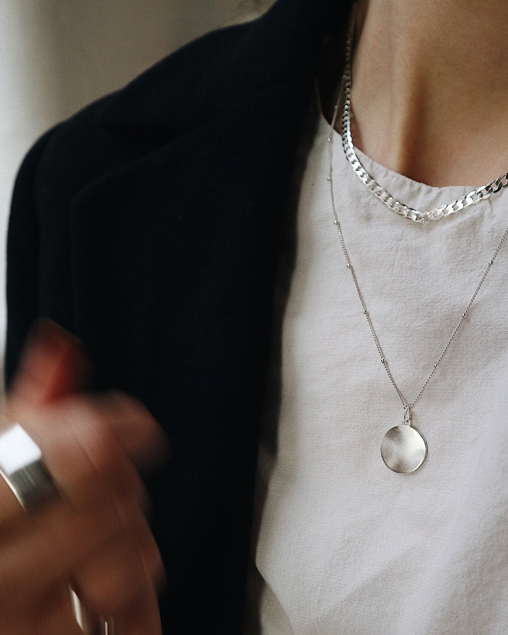 &#39;Luna&#39; Pendant Necklace