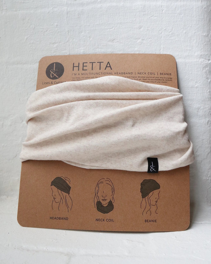 'Hetta' Bleached Blonde Multifunctional Beanie