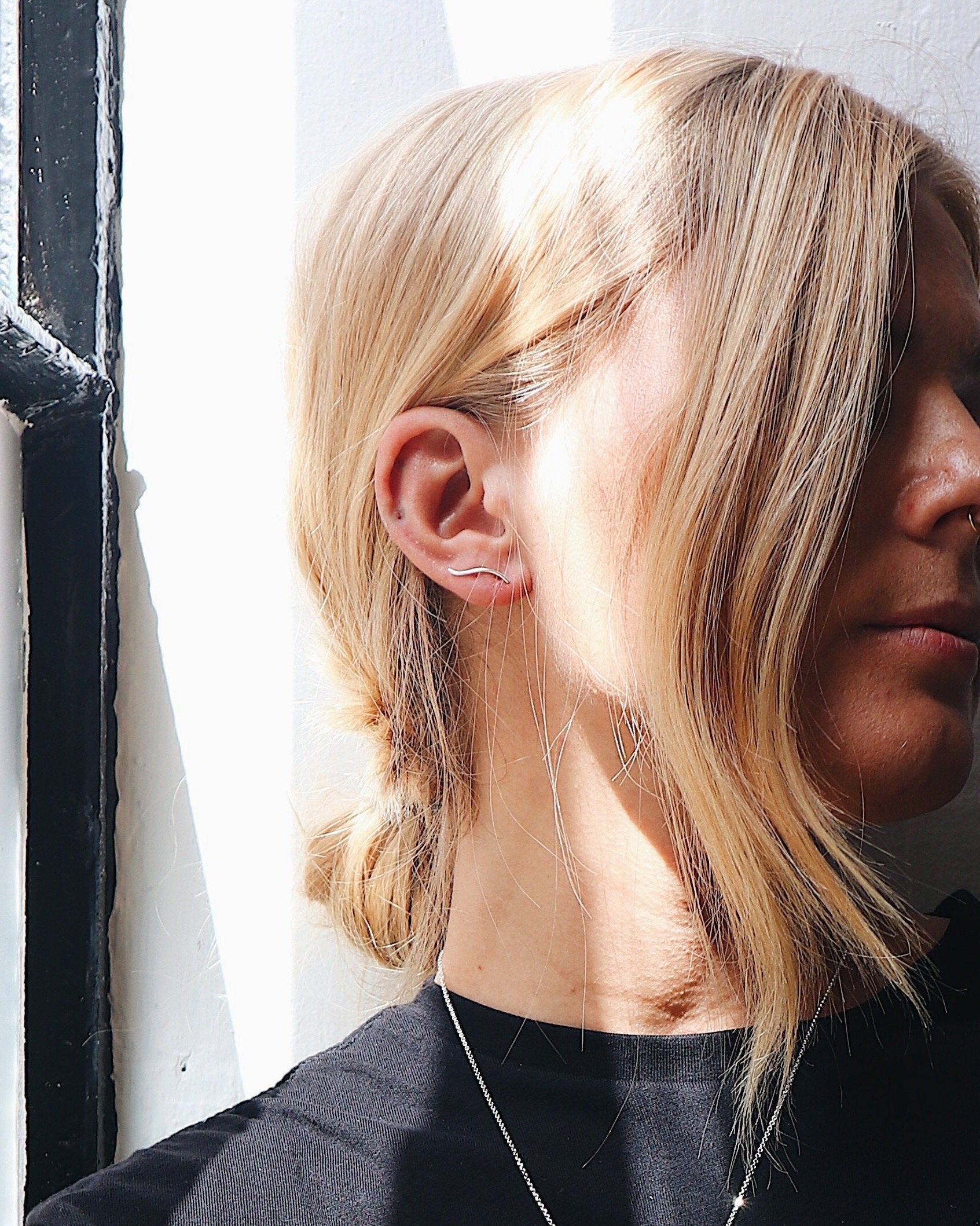 &#39;Astrid&#39; Climber Earrings