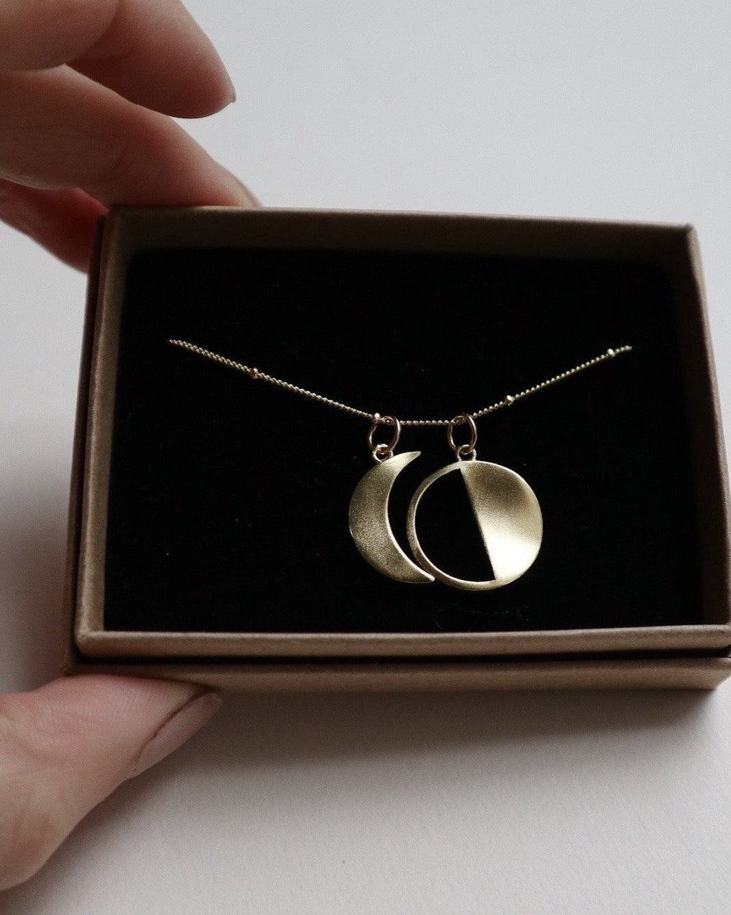 &#39;Moon Sister&#39; Pendant Necklace