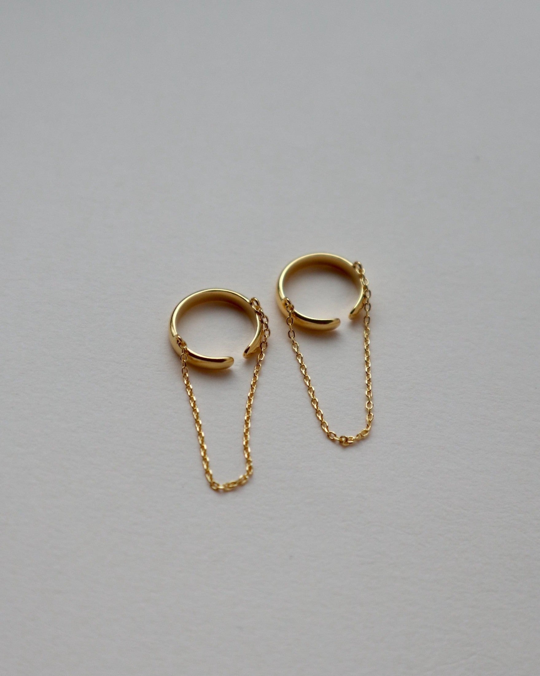 'Gia' Chain Ear Cuffs
