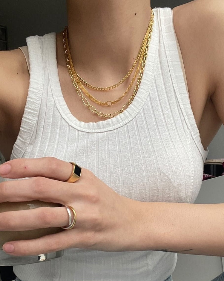 'Adelaide' Mesh Necklace