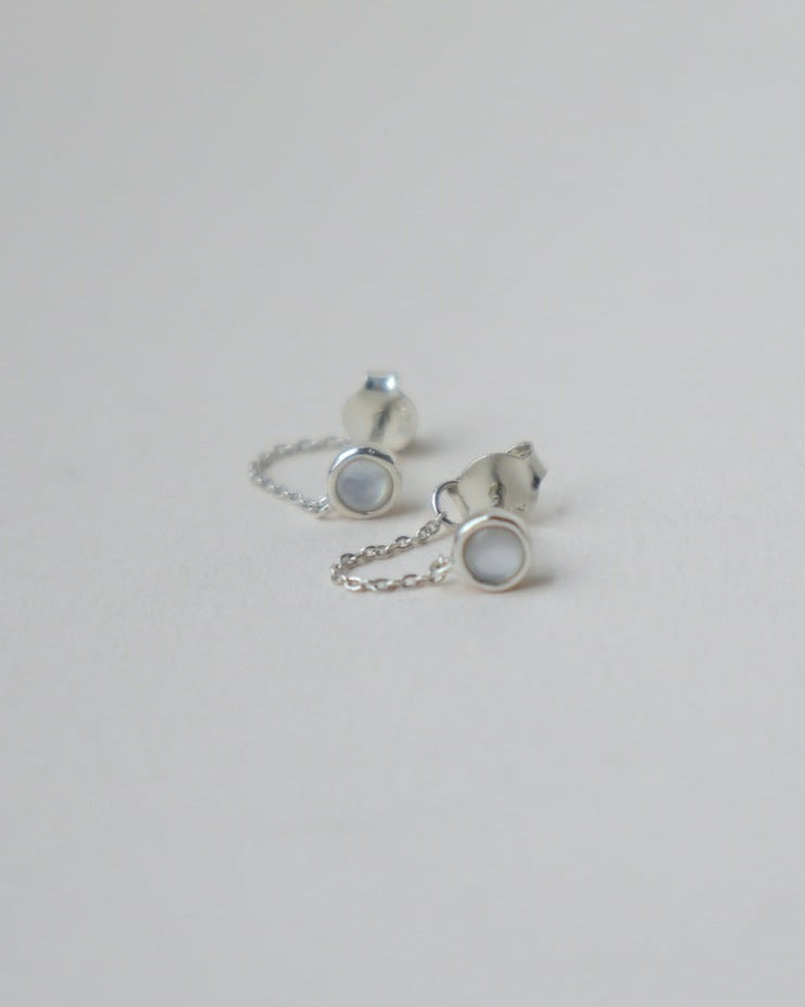 'Sigrid' Stud Earrings - Lines & Current