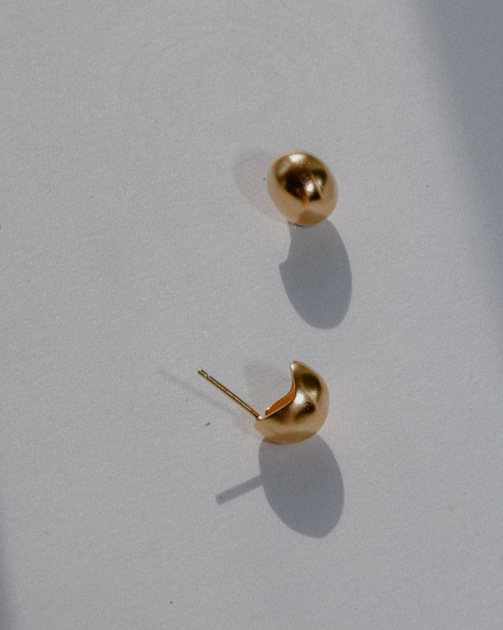 &#39;Björn&#39; Oval Studs