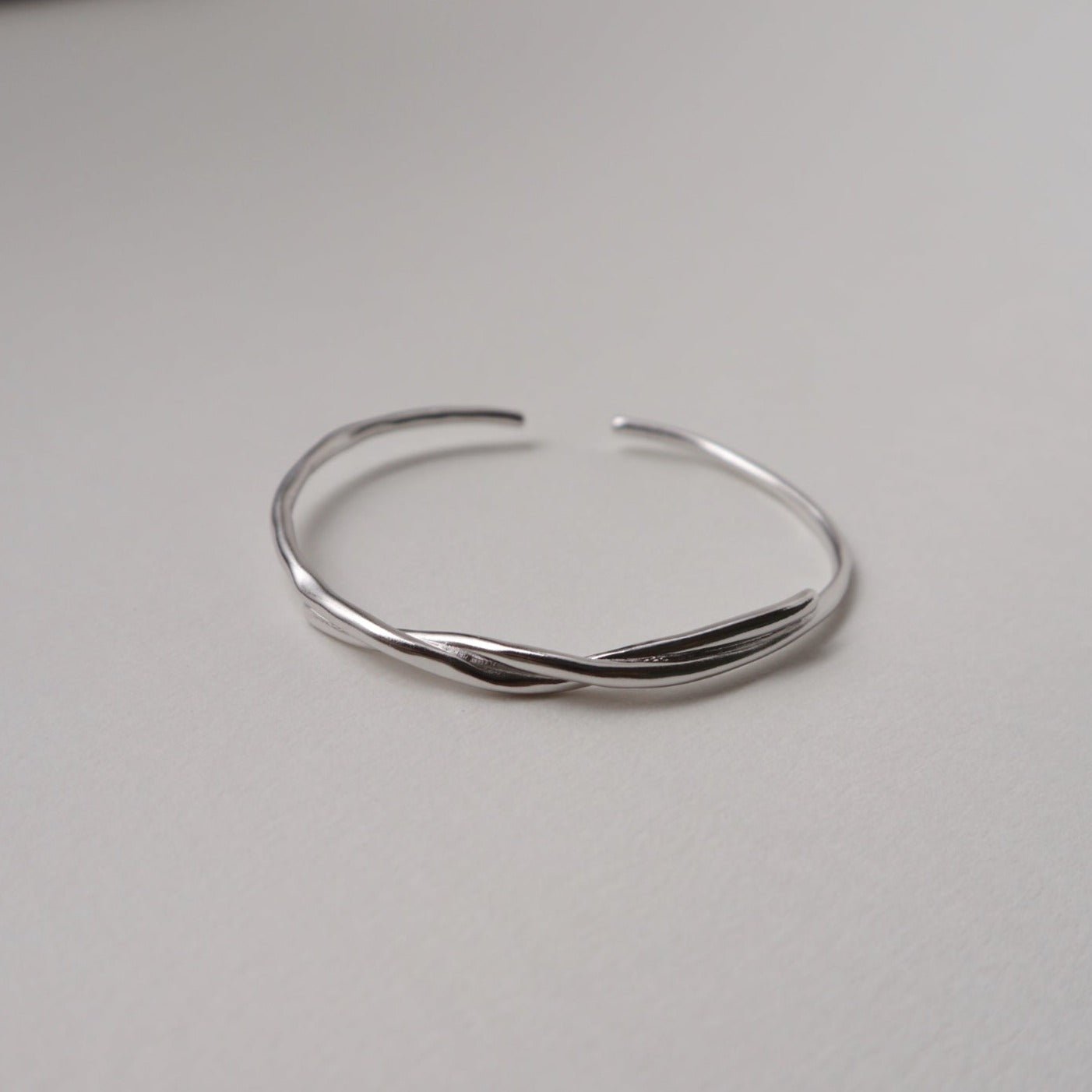 'Bobbie' Bangle Bracelet - Lines & Current