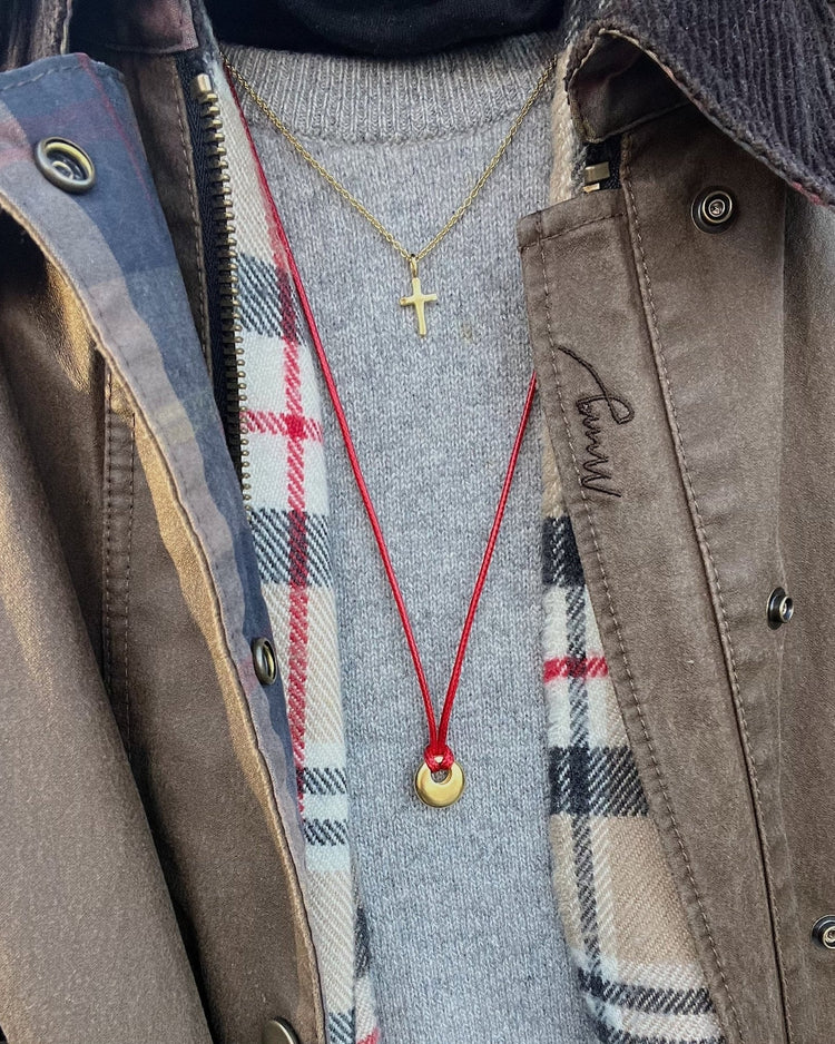 'Dulci' Donut Cord Necklace