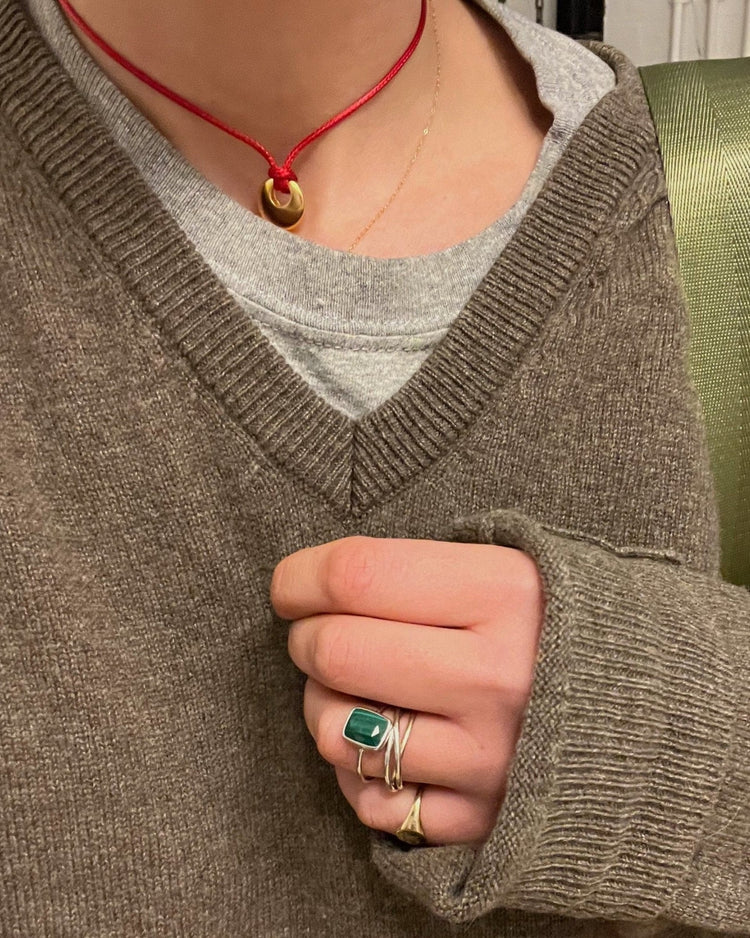 'Dulci' Donut Cord Necklace