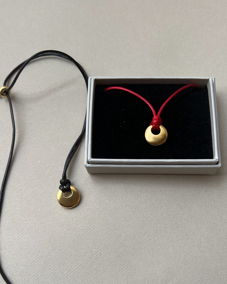 'Dulci' Donut Cord Necklace