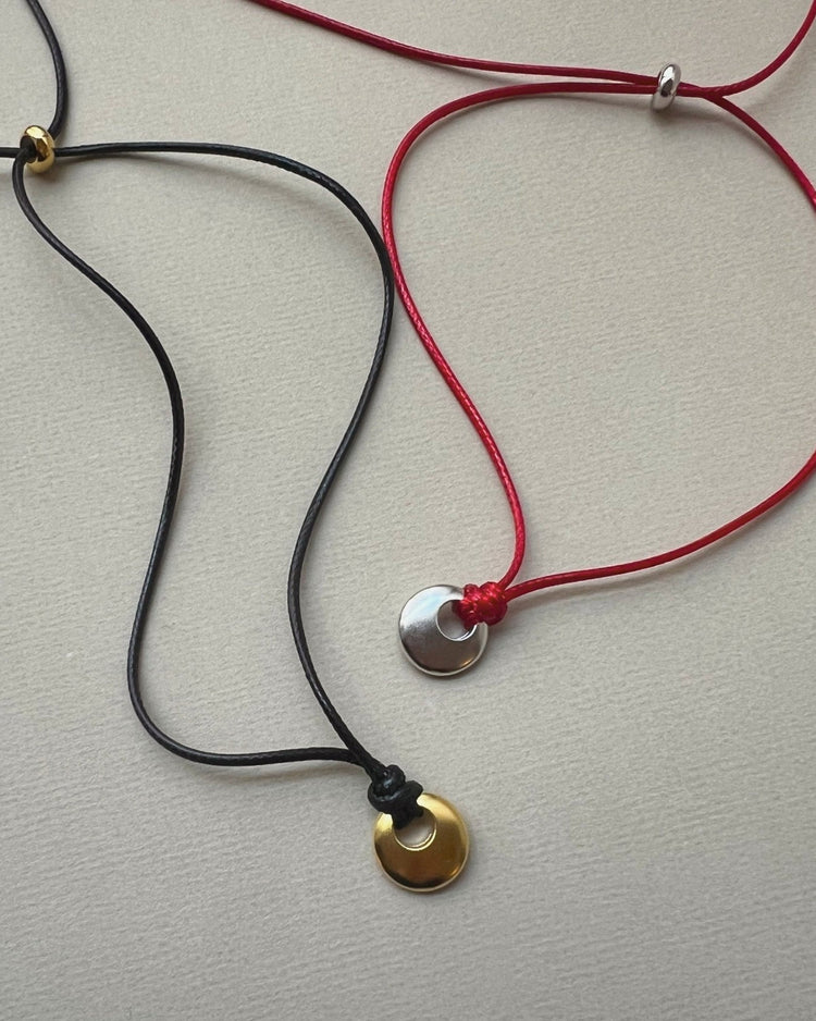 'Dulci' Donut Cord Necklace