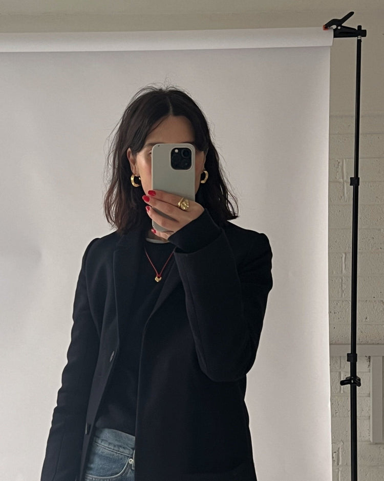 'Flo' Sculpt Hoop Earrings