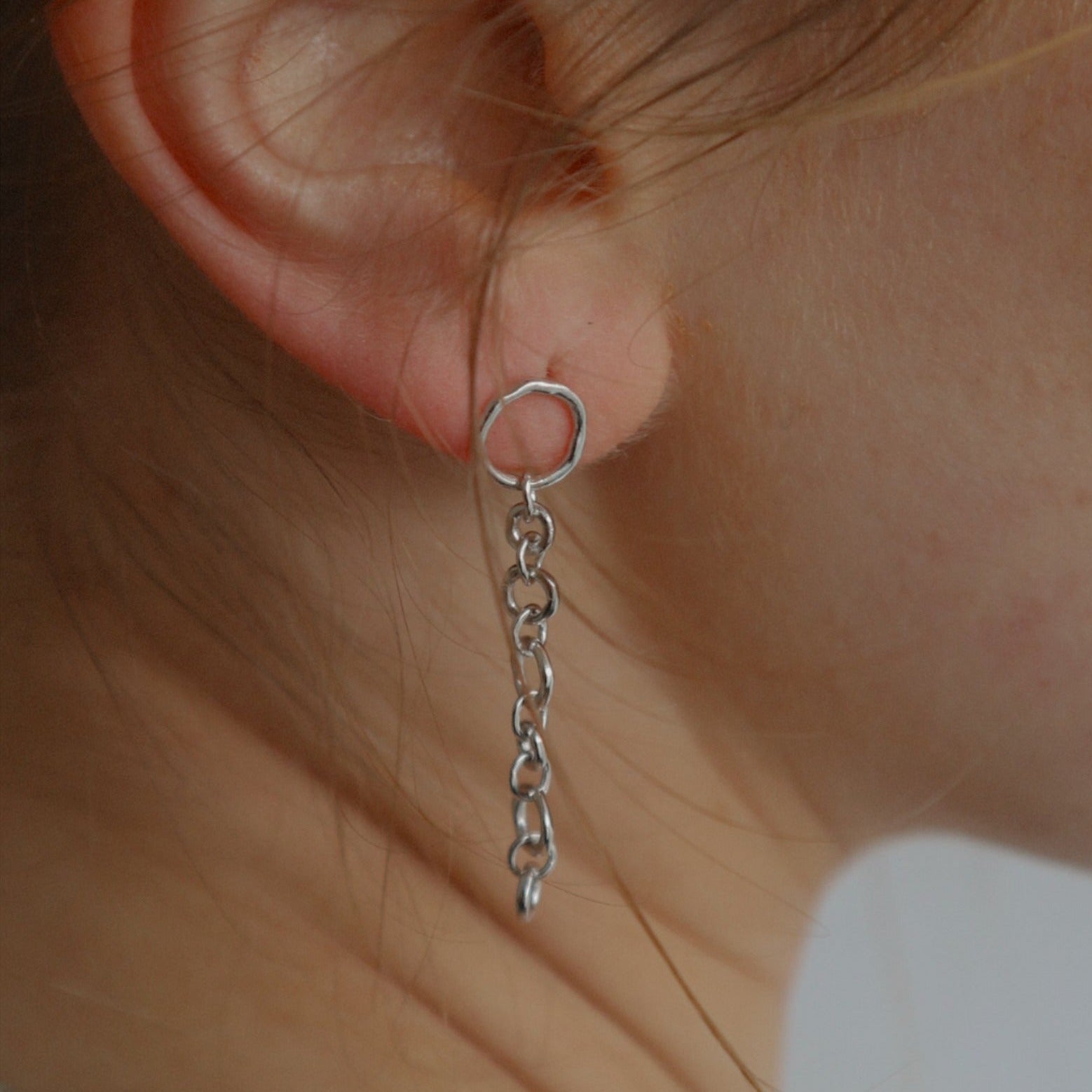 &#39;Frieda&#39; Drop Earrings - Lines &amp; Current