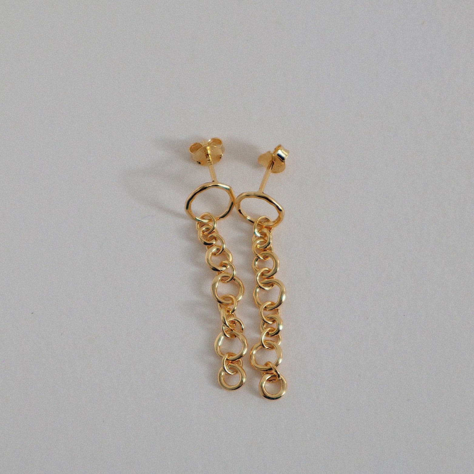 &#39;Frieda&#39; Drop Earrings - Lines &amp; Current