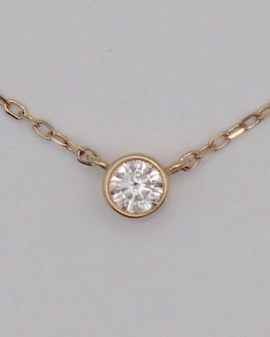 'Hansley' 18K Diamond Necklace