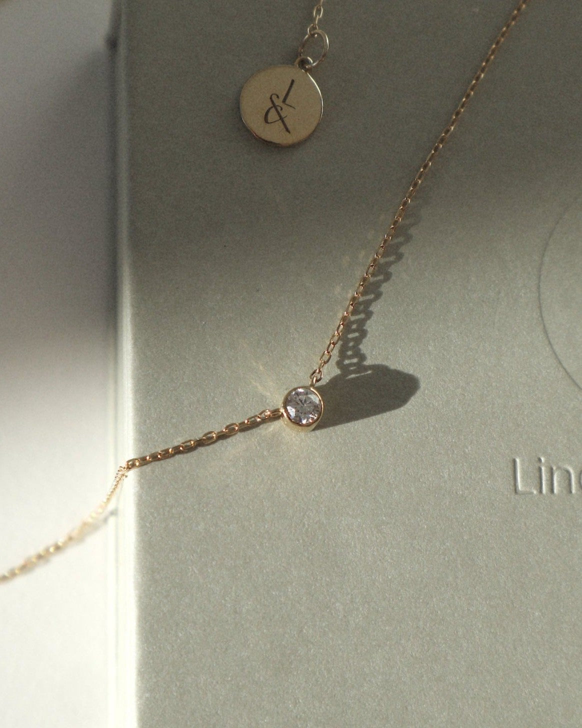 'Hansley' 9K Diamond Necklace