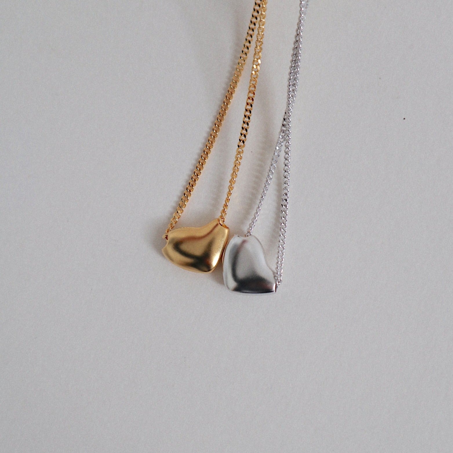 &#39;Heart in the Clouds&#39; Chain Necklace - Lines &amp; Current