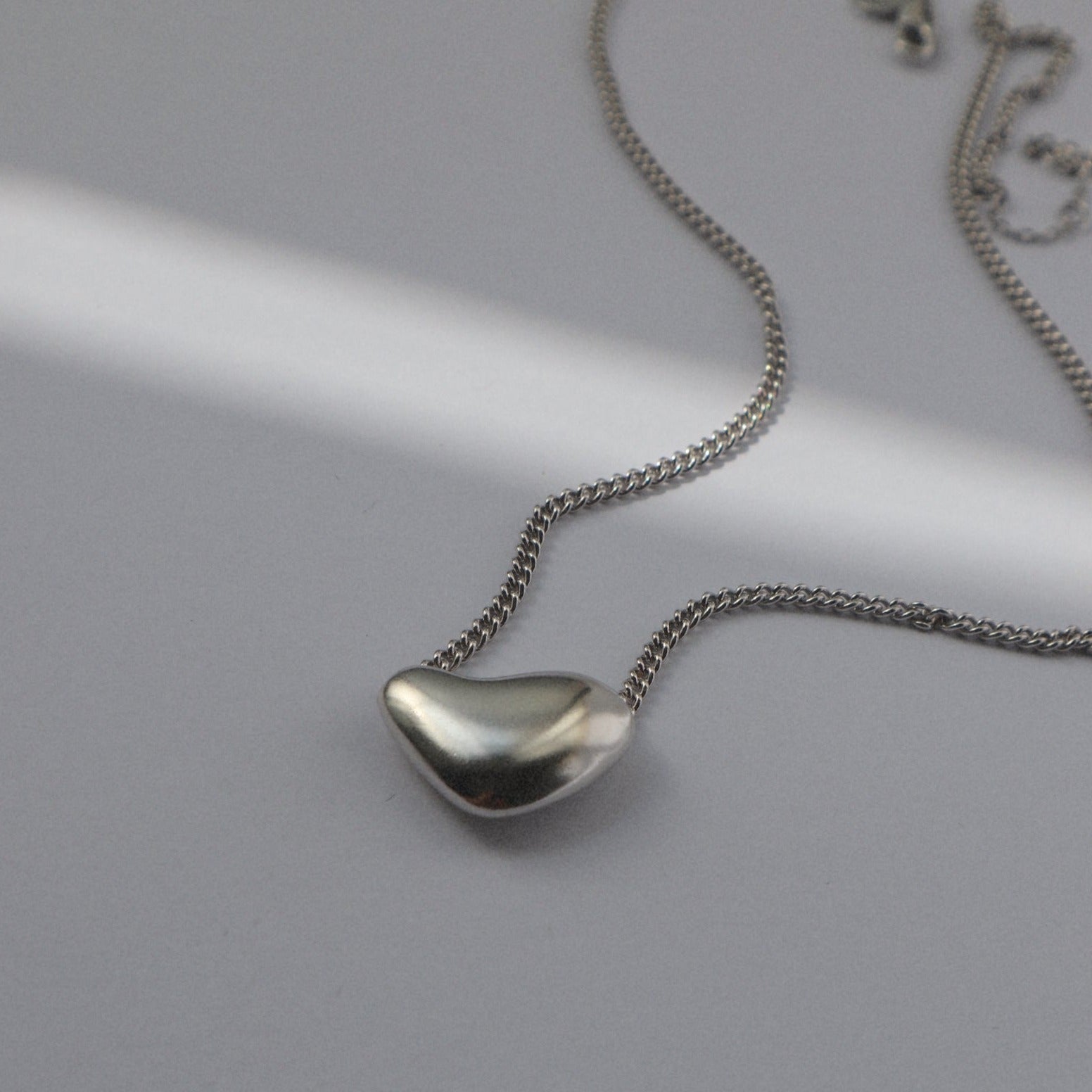 &#39;Heart in the Clouds&#39; Chain Necklace - Lines &amp; Current