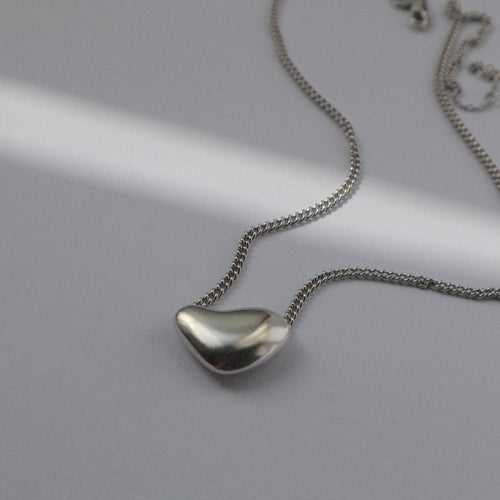 'Heart in the Clouds' Chain Necklace - Lines & Current