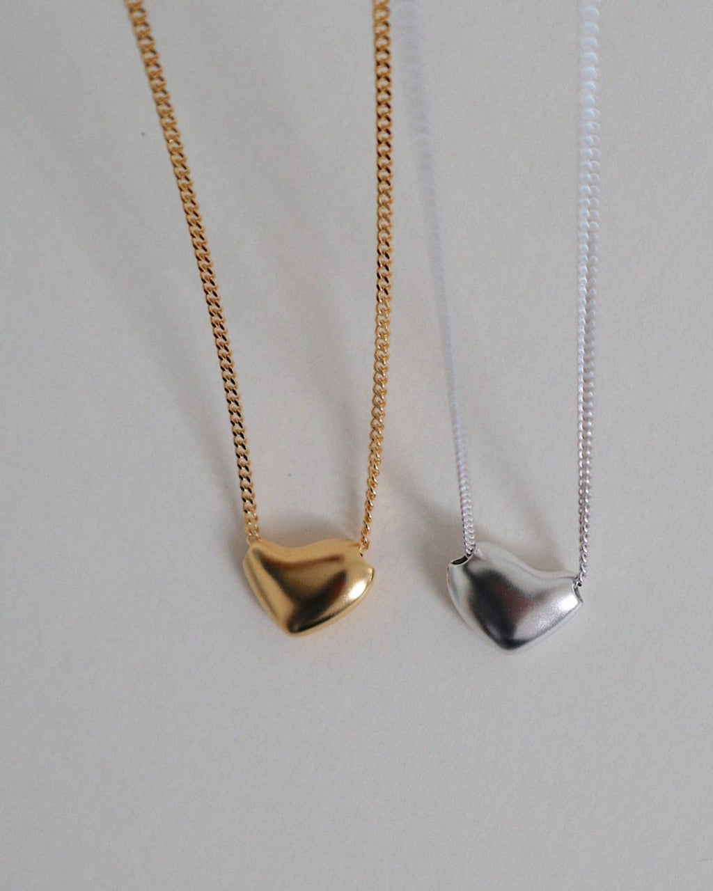 'Heart in the Clouds' Chain Necklace – LINES AND CURRENT