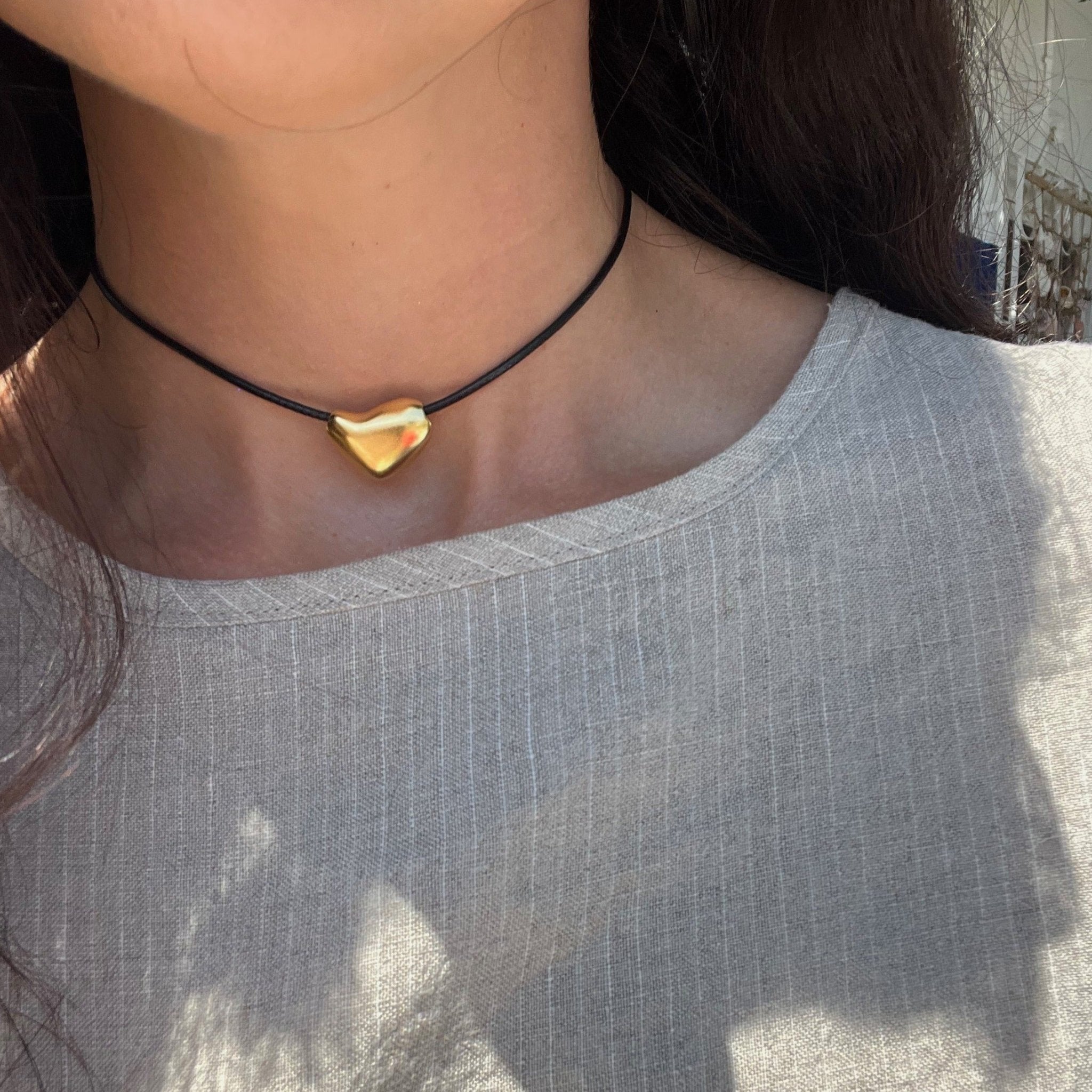 'Heart in the Clouds' Necklace
