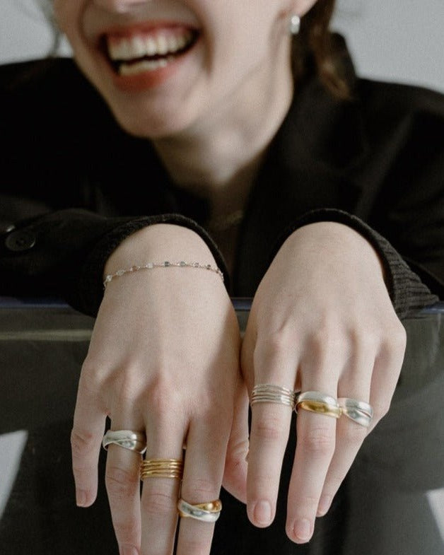 'Lennon' Interlinked Ring