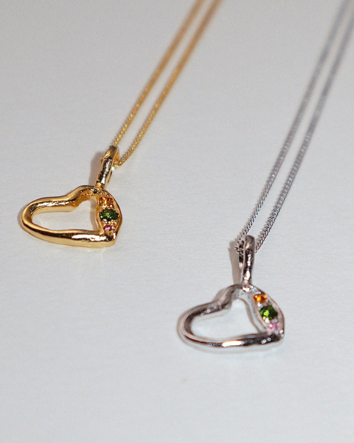 'Mixed Emotion' Heart Necklace