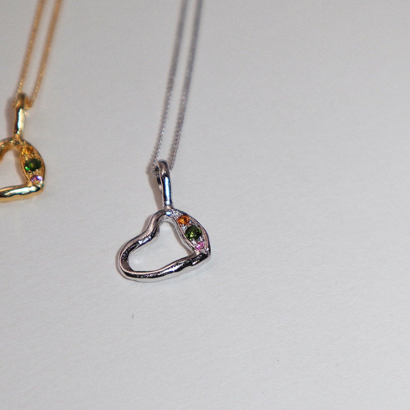 'Mixed Emotion' Heart Necklace