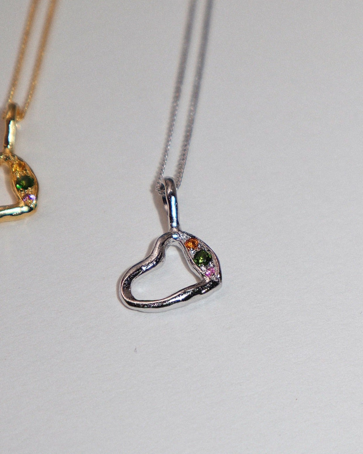 'Mixed Emotion' Heart Necklace