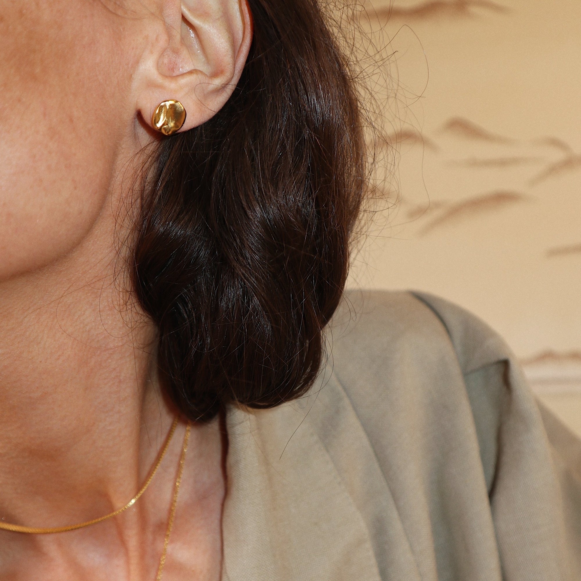 &#39;Océane&#39; Disc Earrings