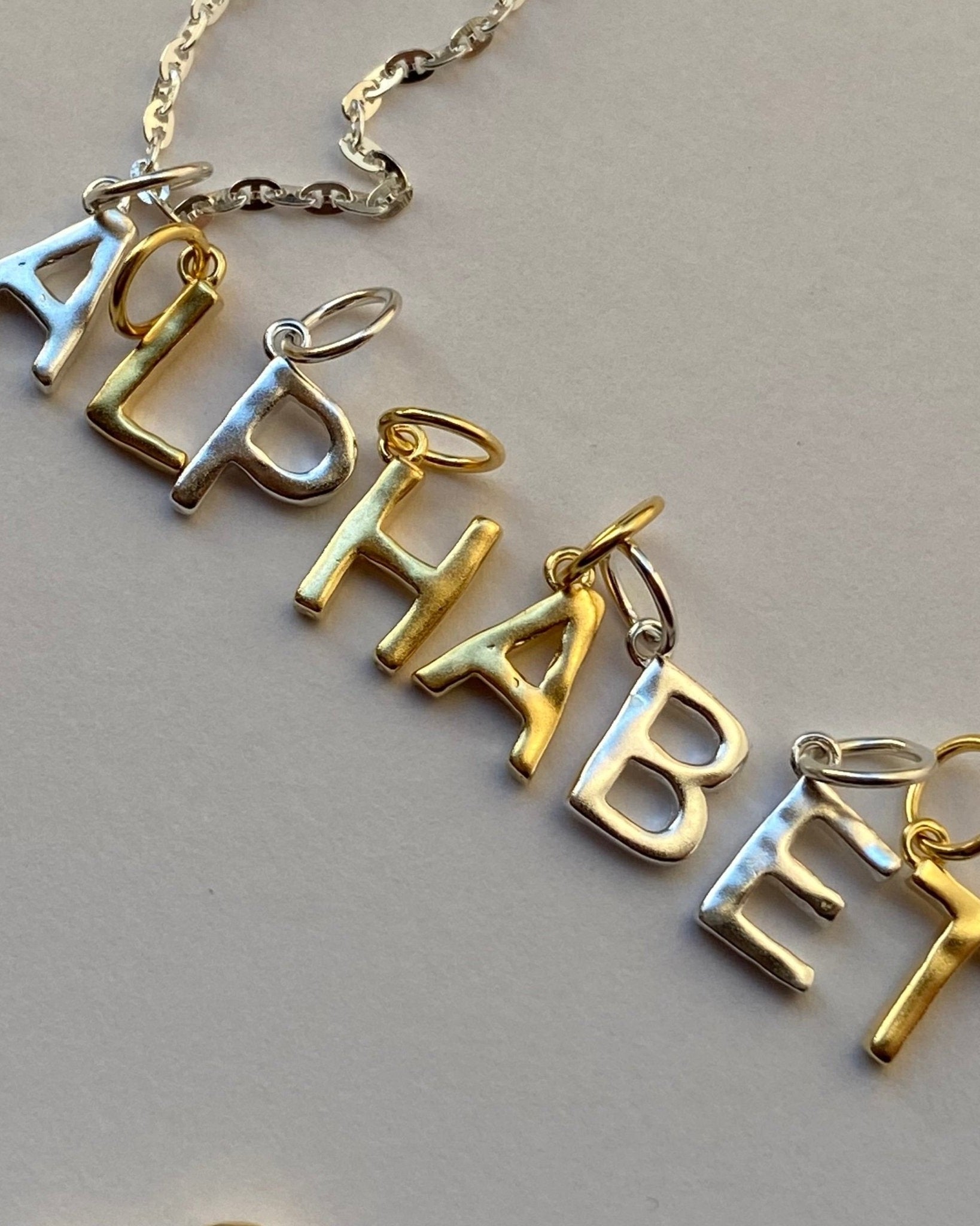 'Paige' Letter Charm