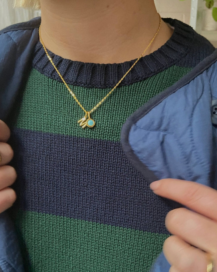 'Paige' Letter Necklace