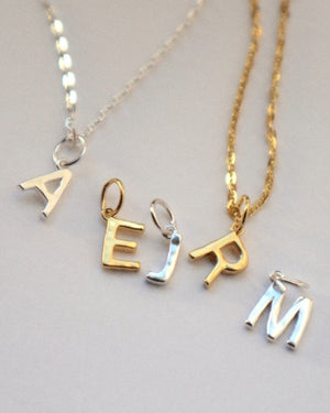 'Paige' Letter Necklace