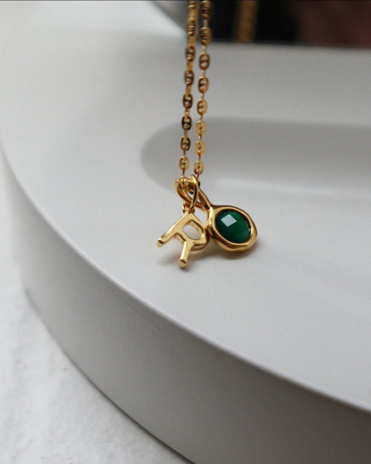 'Paige' Letter Necklace