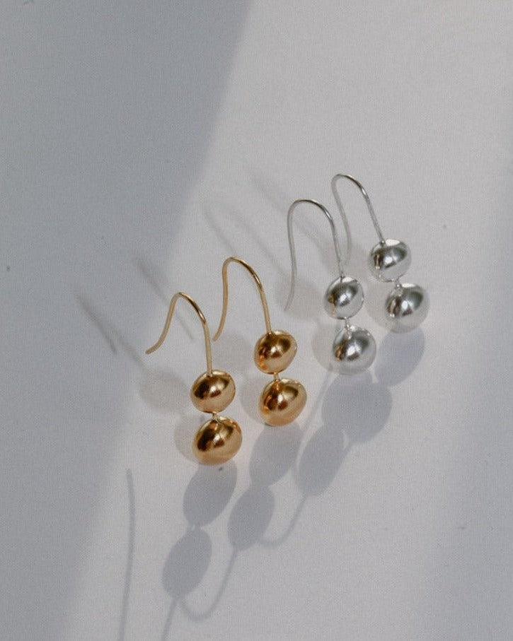 'Petra' Double Drop Earrings