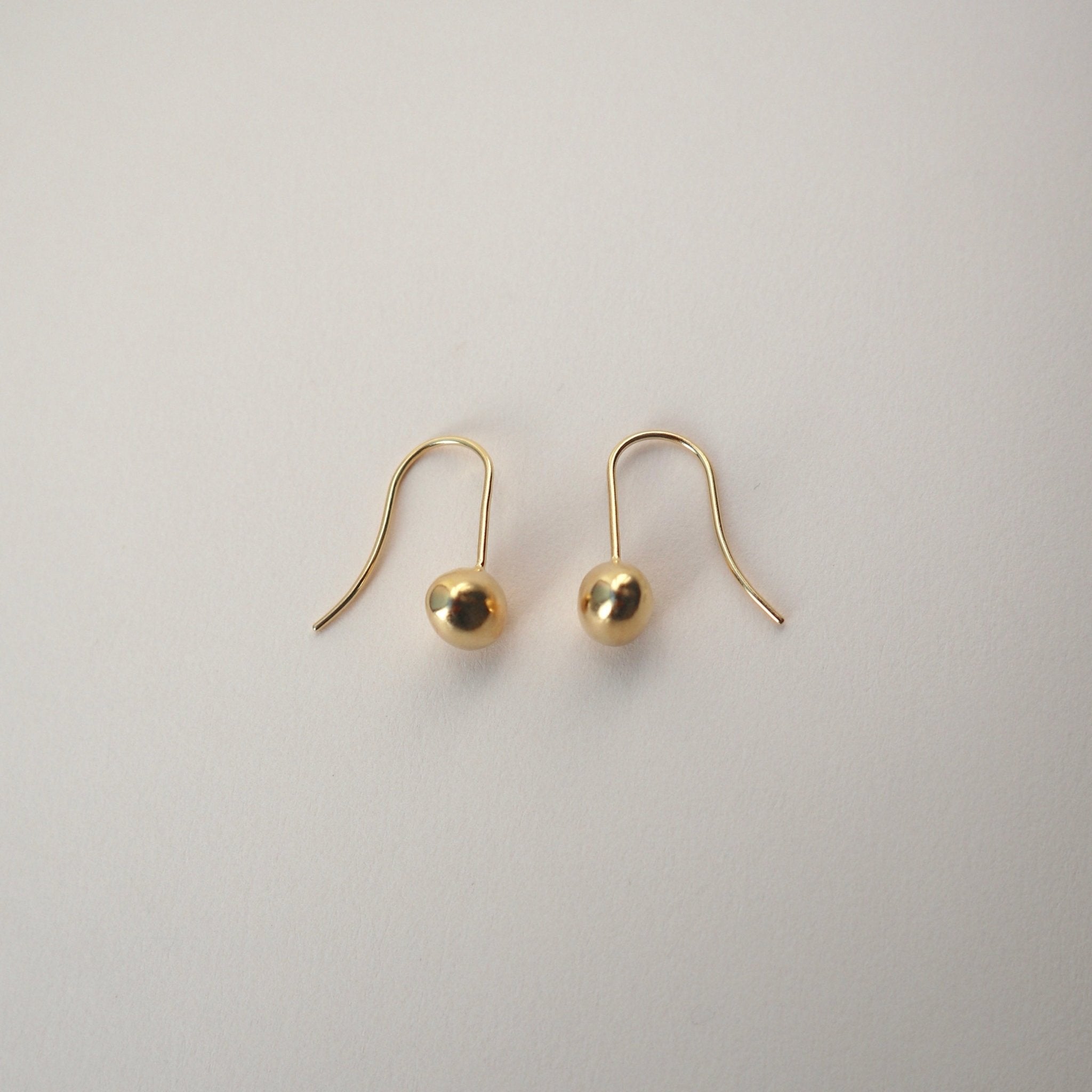 Freshwater Pearl Earrings by Petra Class (Gold & Stone Earrings)