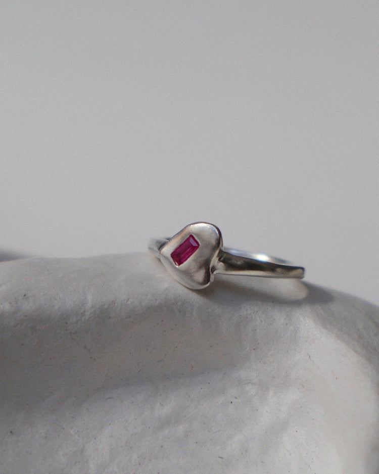 'Power Pinkie' Heart Ring