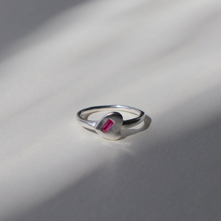 'Power Pinkie' Heart Ring