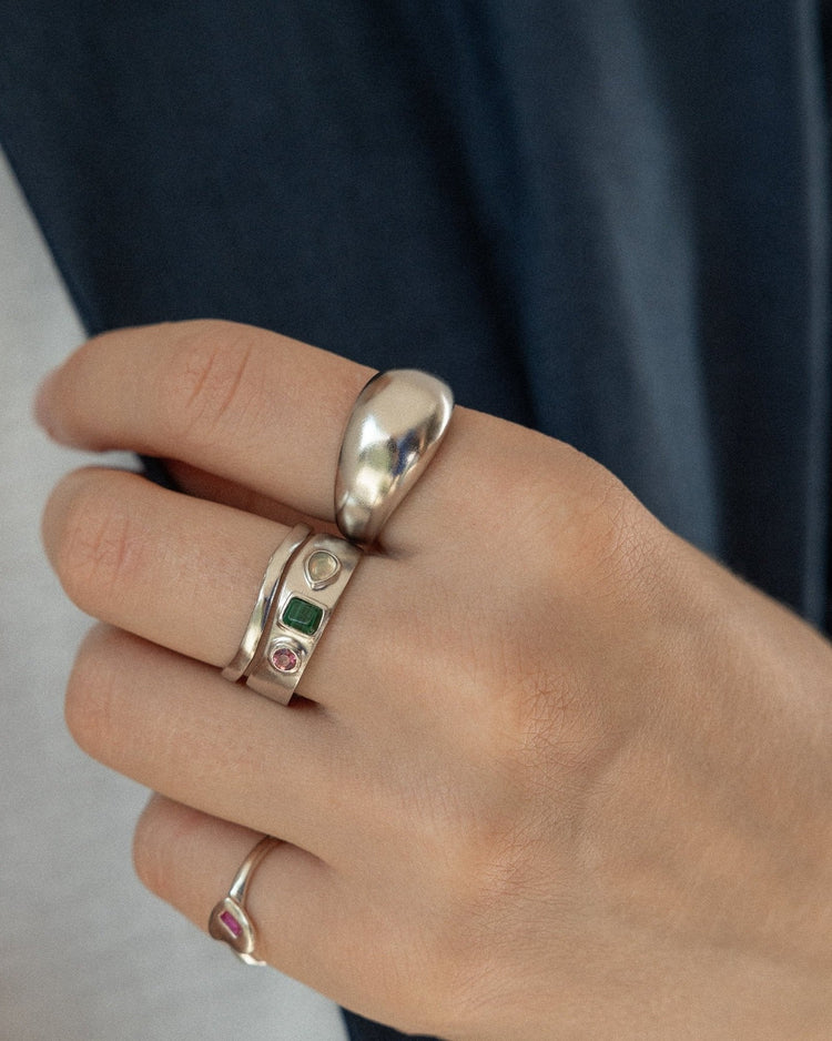'Rhythm' Stacker Ring