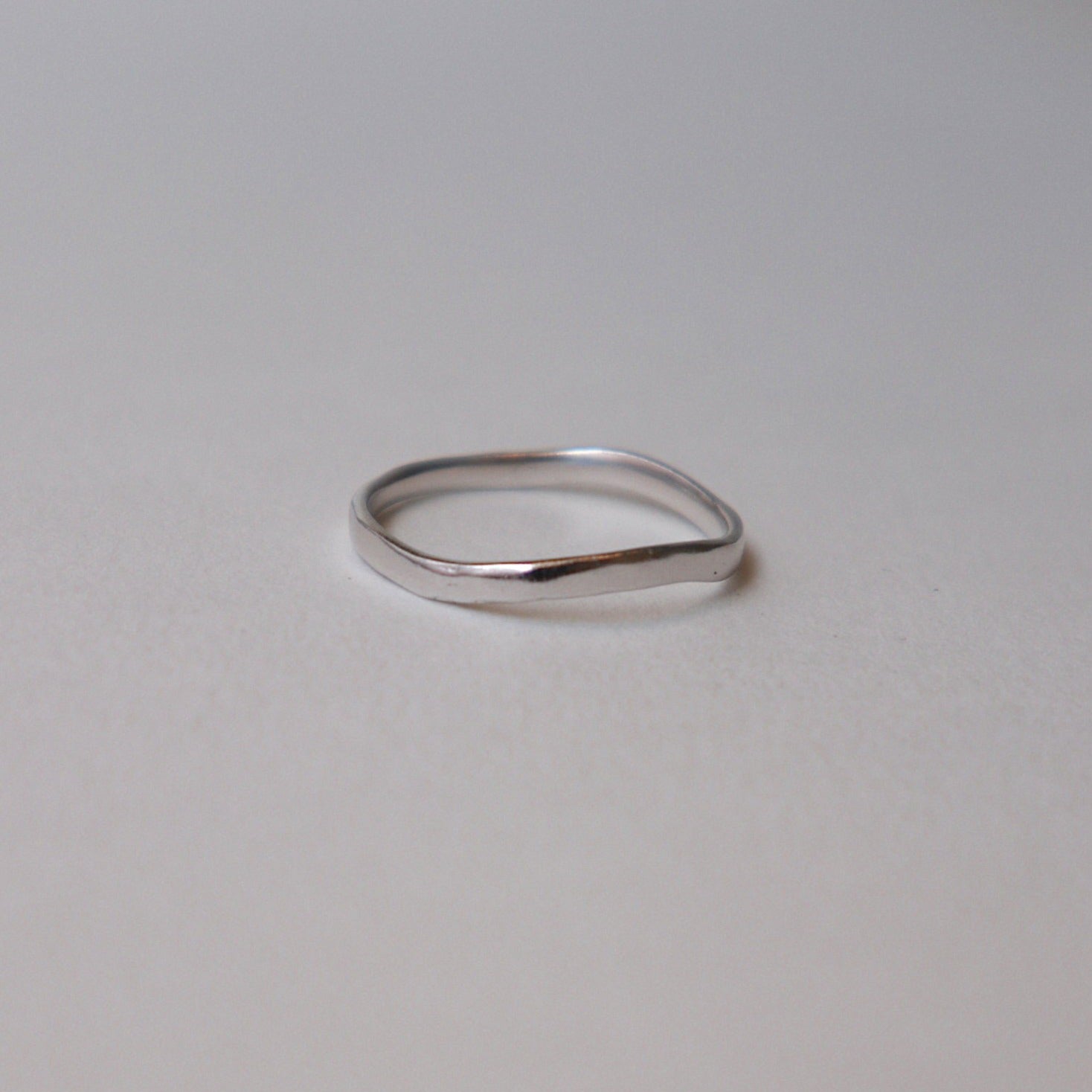 'Rhythm' Stacker Ring - Lines & Current