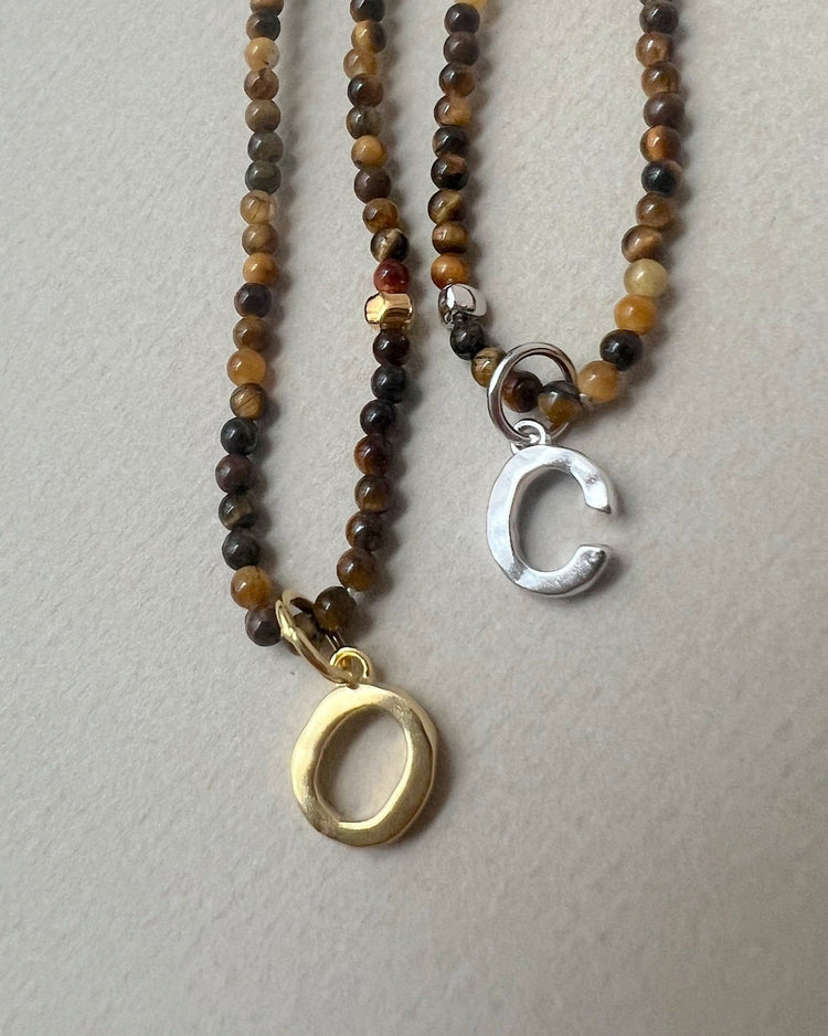 'Tate' Tiger's Eye Beaded Necklace