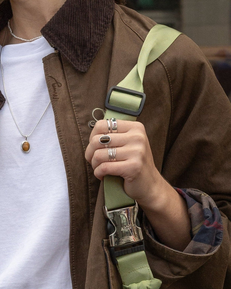 'Tiger's Eye' Oval Ring